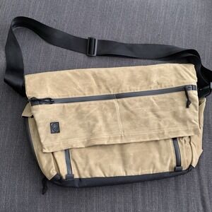 Grey Ghost Gear Messenger Bag Laptop Waxed Canvas